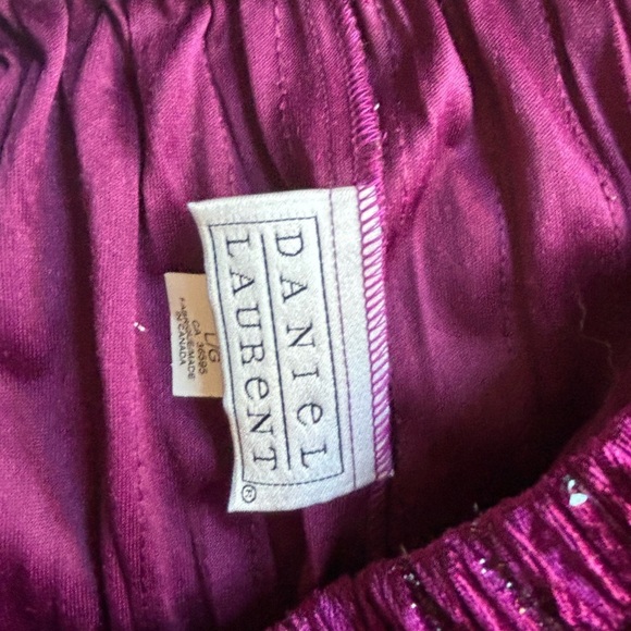 Daniel Laurent Y2K Sequin Pink Skirt - Picture 3 of 3